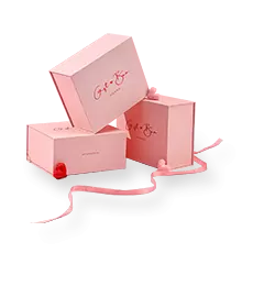 Kartonnen doos met magnetisch deksel