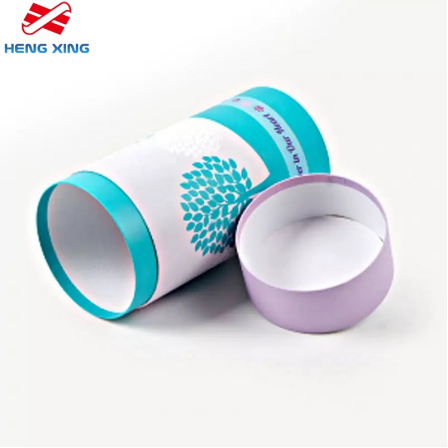 cilindrische kartonnen doos