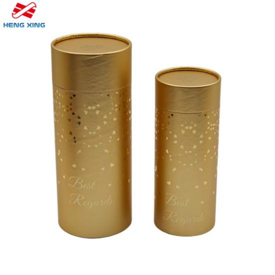 Cilindrische kartonnen verpakkingen voor premium producten Cilindrische kartonnen verpakkingen voor premium producten