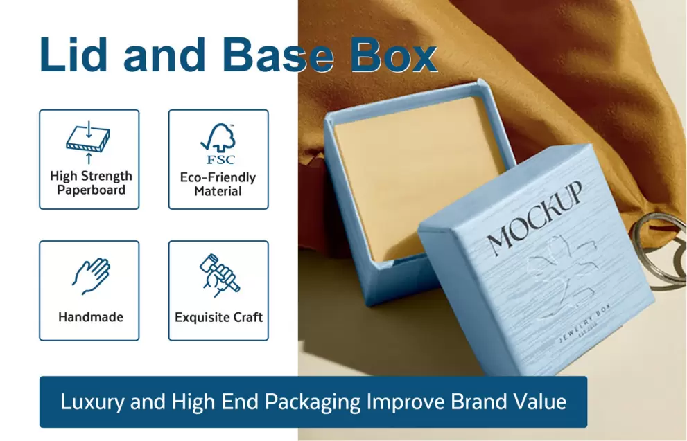 Tweedelige geschenkdoos Tweedelige geschenkdoos