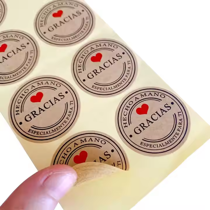  Bedrukte etiketsticker 