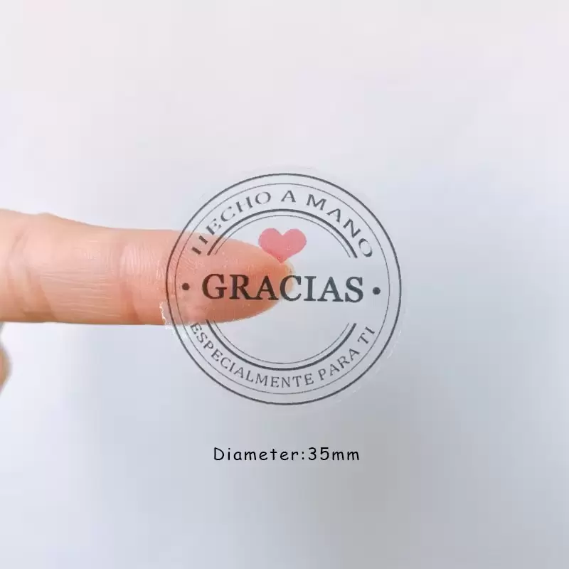  Aangepaste etiketsticker 