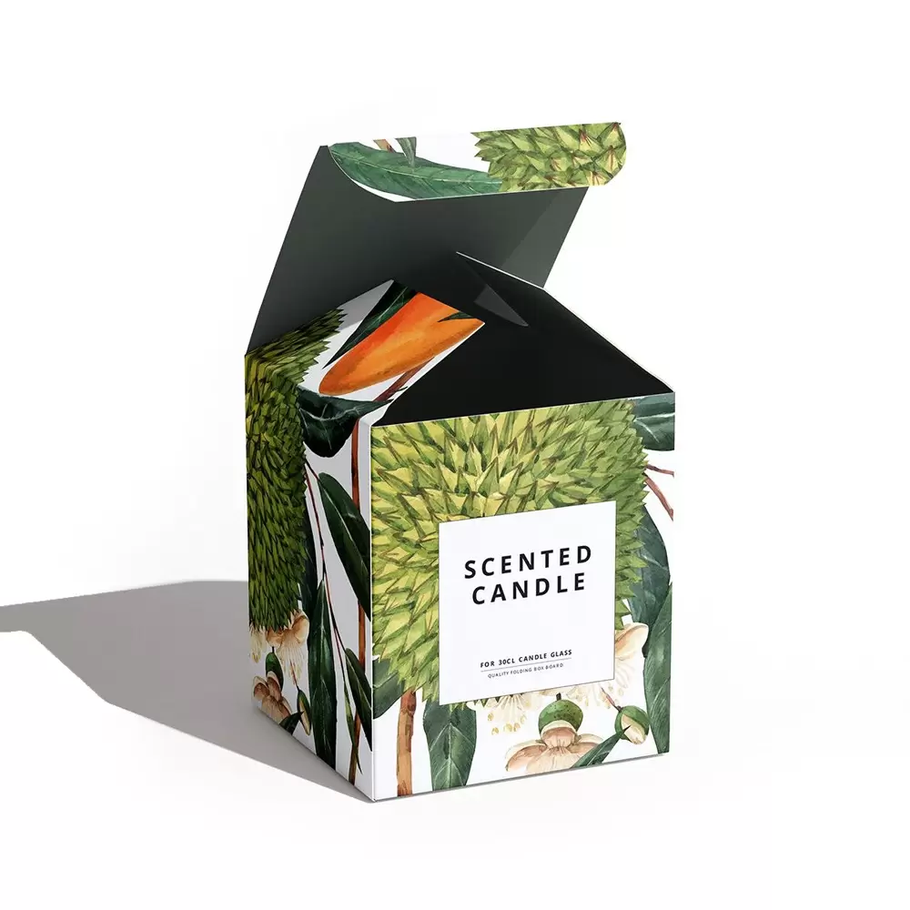 Aangepaste kartonnen kaarsdozen