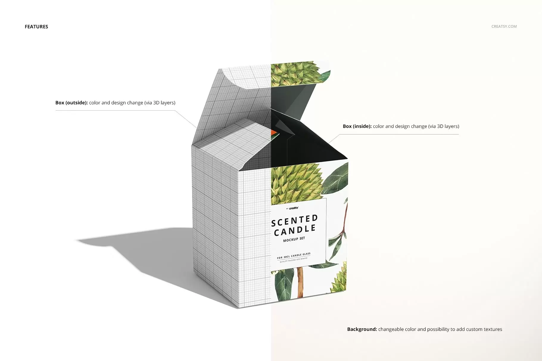  verpakking van kaarsdozen