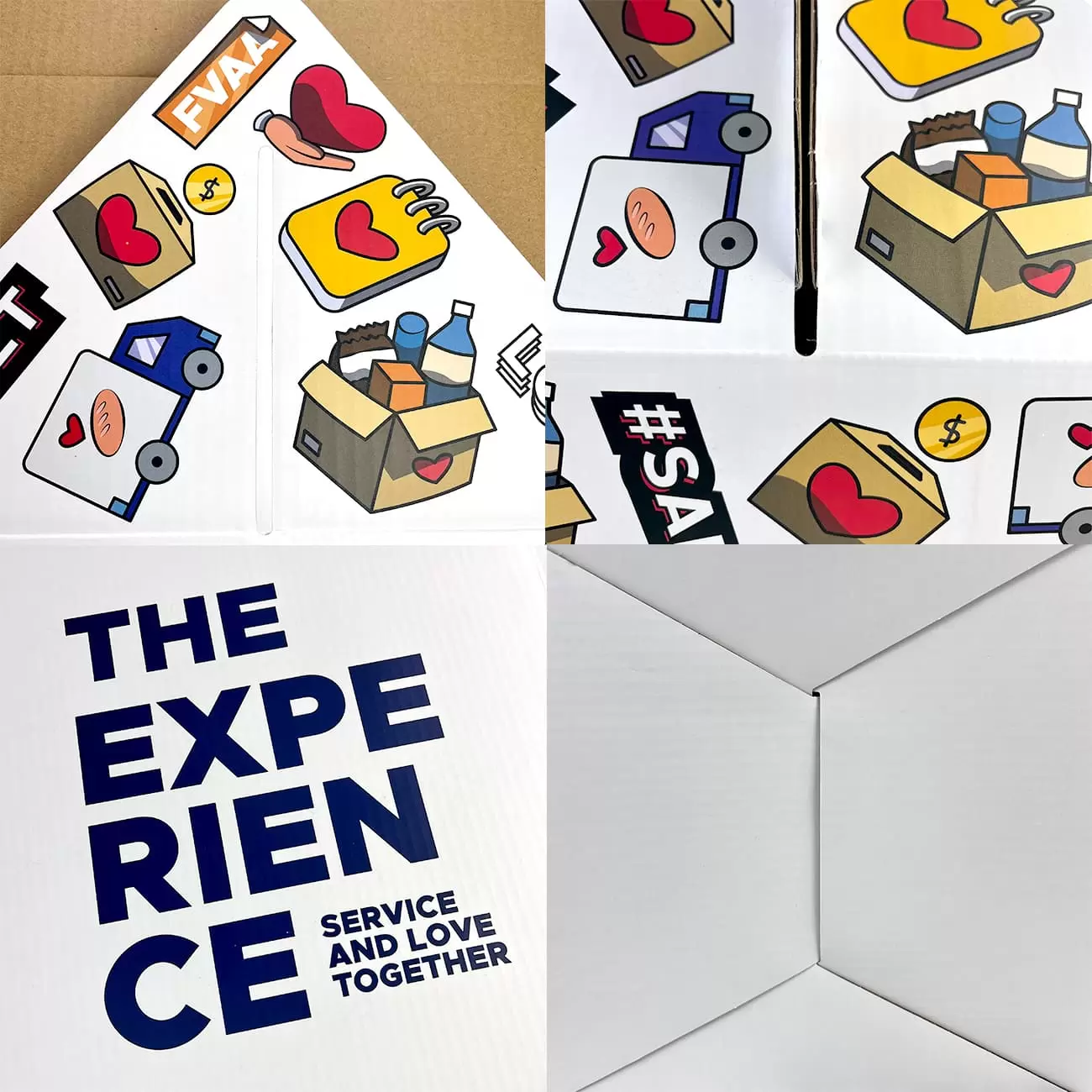  Golfkartonnen verpakkingsdozen 