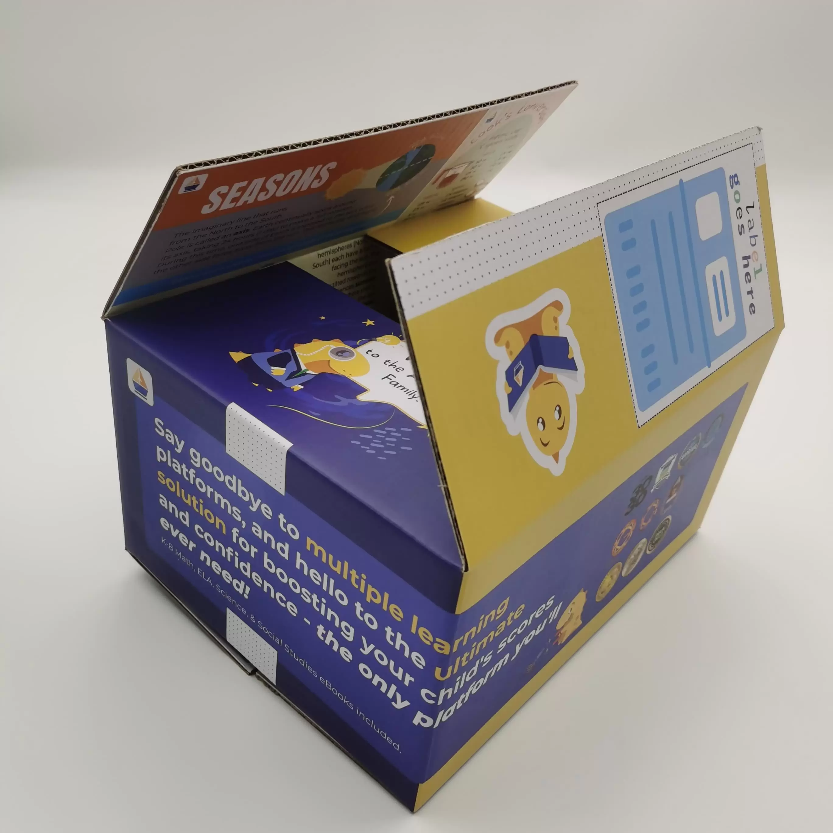 gegolfde verzenddozen