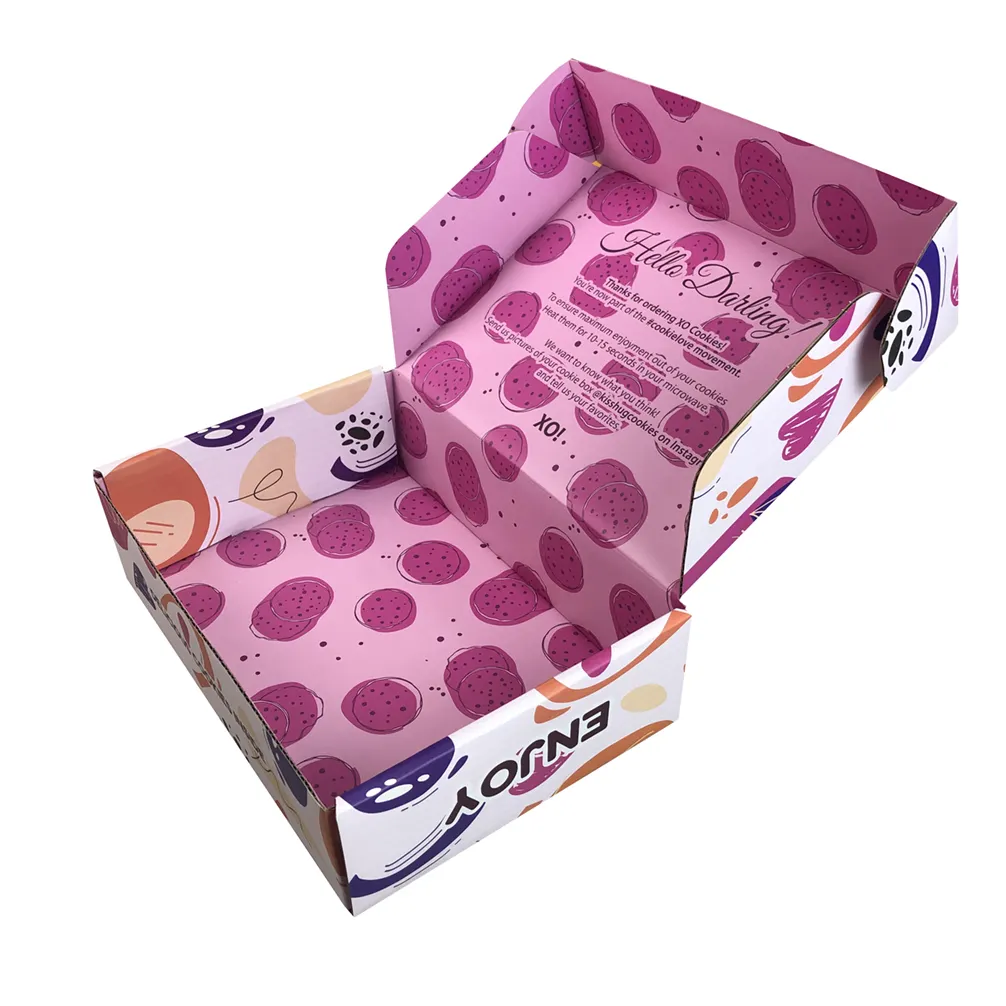 Aangepaste gekleurde verzenddozen