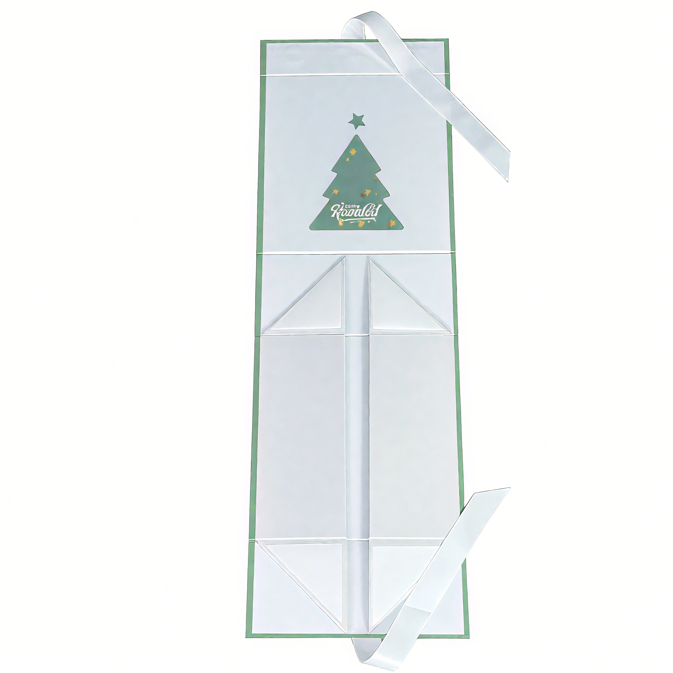 Opvouwbare kerstcadeaudoos